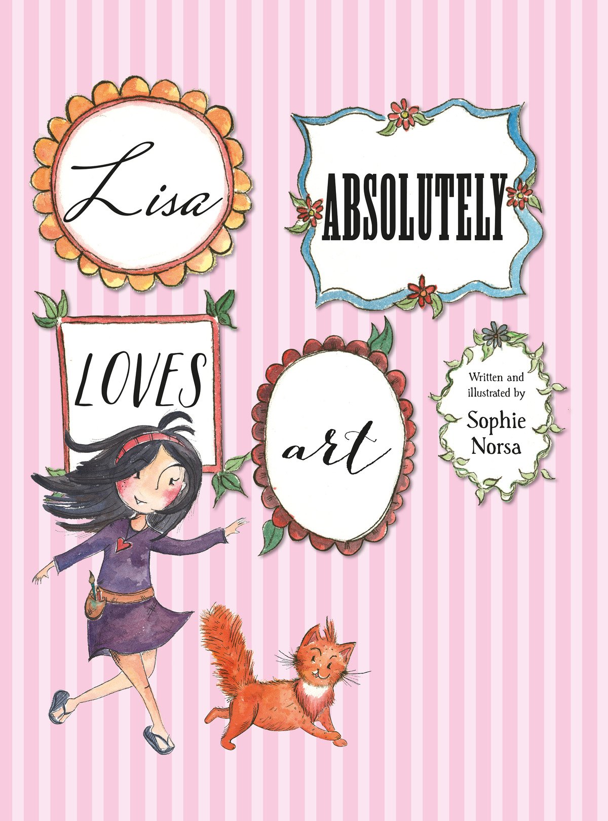 Lisa Absolutely Loves Art