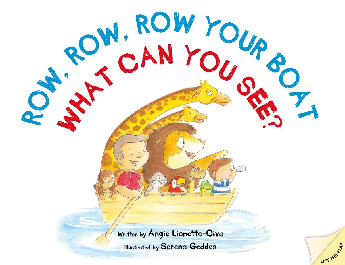 Row Row Row Your Boat with artwork print set