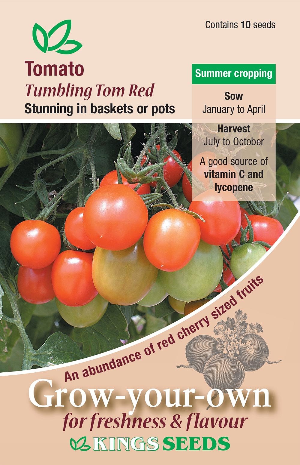 Tomato Tumbling Tom Red