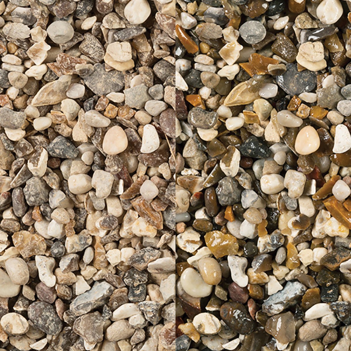 Beach Shingle 10mm Decorative Garden Stones, Brown Gravel Chippings ...