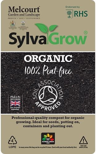 Melcourt Sylvagrow® Organic Peat Free Multipurpose Compost, 40L Bag
