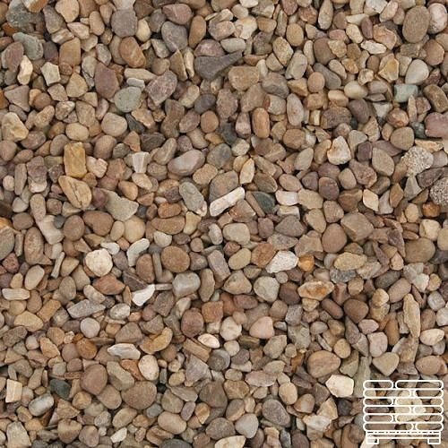 Natural Pea Gravel 10mm Pallet (50) 20kg bags