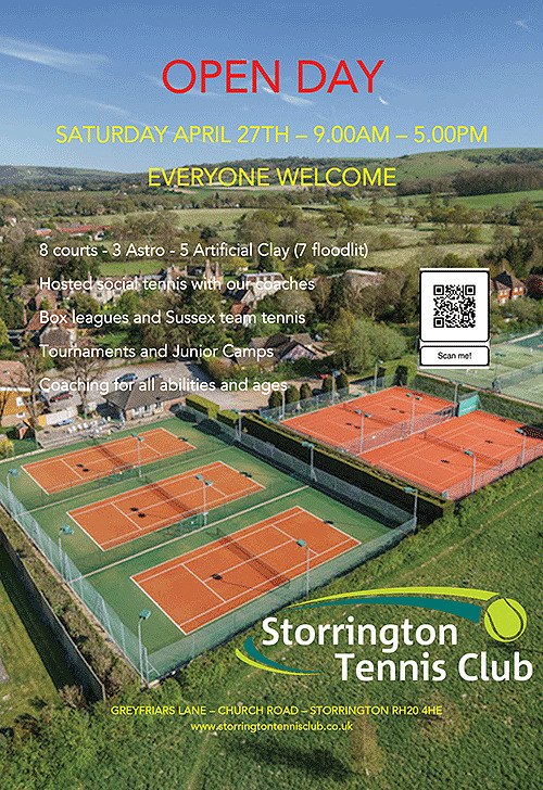 Storrington Tennis Club Open Day